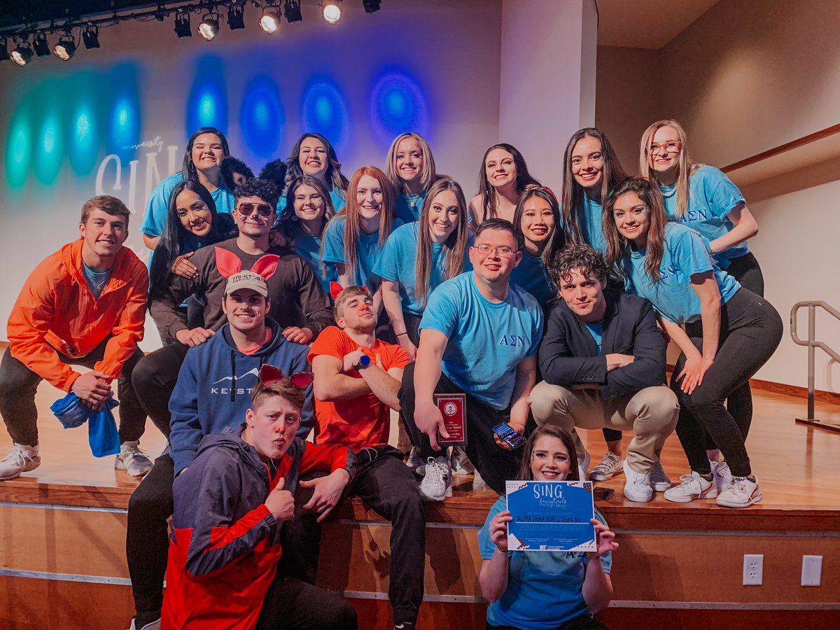 ASAWTAMU's tweet photo. • S • I • N • G • 
If you haven’t heard yet, Alpha Sigma Nu placed 3rd overall &amp; were the only Greeks to place!Congratulations everyone, we are so proud! We also want to congratulate all the other acts on a job well done &amp; @wtsage for winning 1st place! 🐷🐷🐷🐺 https://t.co/gOxYybyhkP