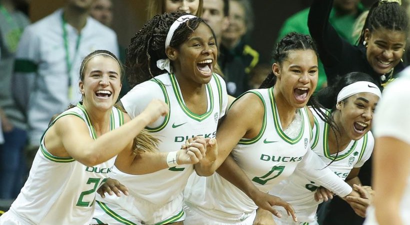 Happy #InternationalWomenDay to the incredible women changing the world of sports. We are so proud of our <a href="/OregonWBB/">Oregon Women’s Basketball</a> team, which is playing in the #Pac12WBB tournament final today.