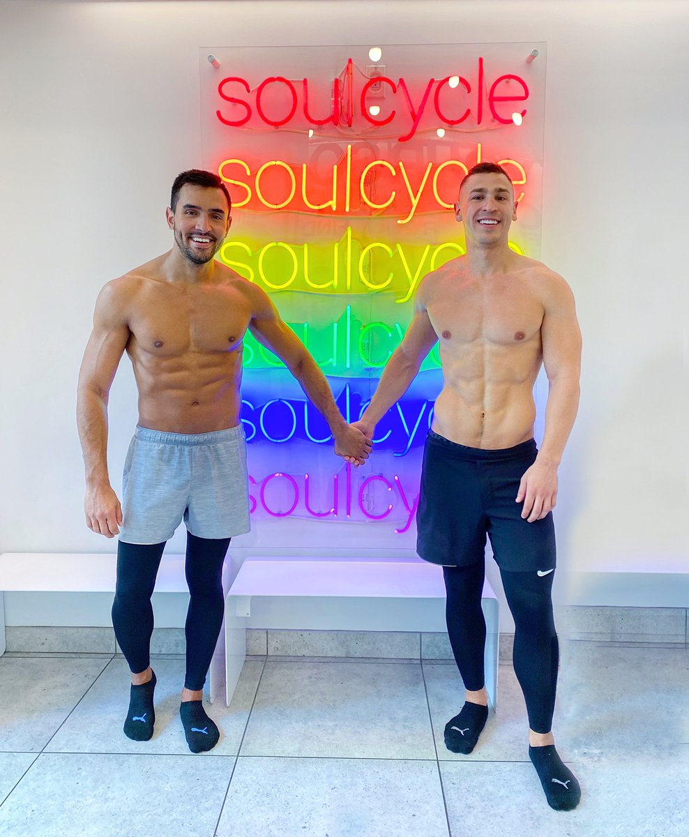 diegodowntown's tweet photo. Sweaty like a @soulcycle Sunday morning. 🤝 🏳️🌈 #SoulPride #NYC #SoulCycle #DiegoDowntown https://t.co/7uOJK1ROXd