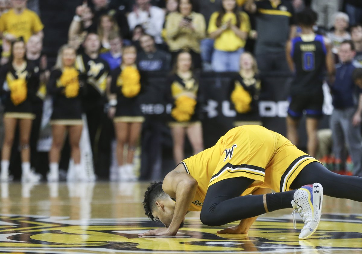 tayloreldridge's tweet photo. It was here at Wichita State where a kid from Barranquilla, Colombia with self-esteem issues learned to truly believe in himself and become the 6-foot-11 star player who is about to make a lot of money playing professional basketball.

What a ride for Jaime Echenique. https://t.co/pFeBk3SeiI