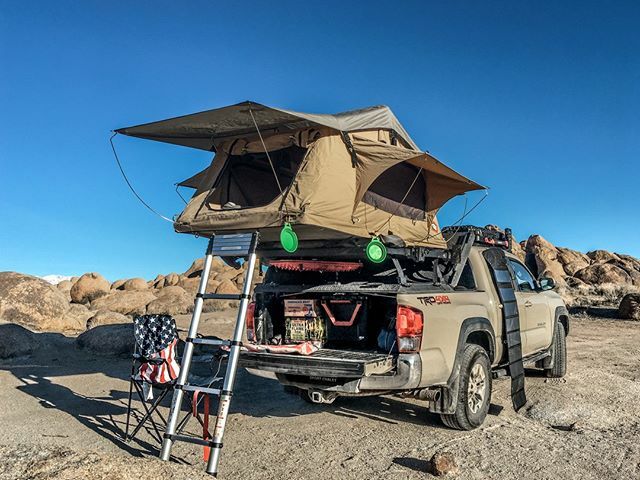 All set in the Alabama Hills.
-
#diamondbackready #toyota #tacoma #overlanding #desert #tepuitents #maxtrax
Photo: <a href="/e/">John Utah</a>.monteclaro_777 ift.tt/333yis8