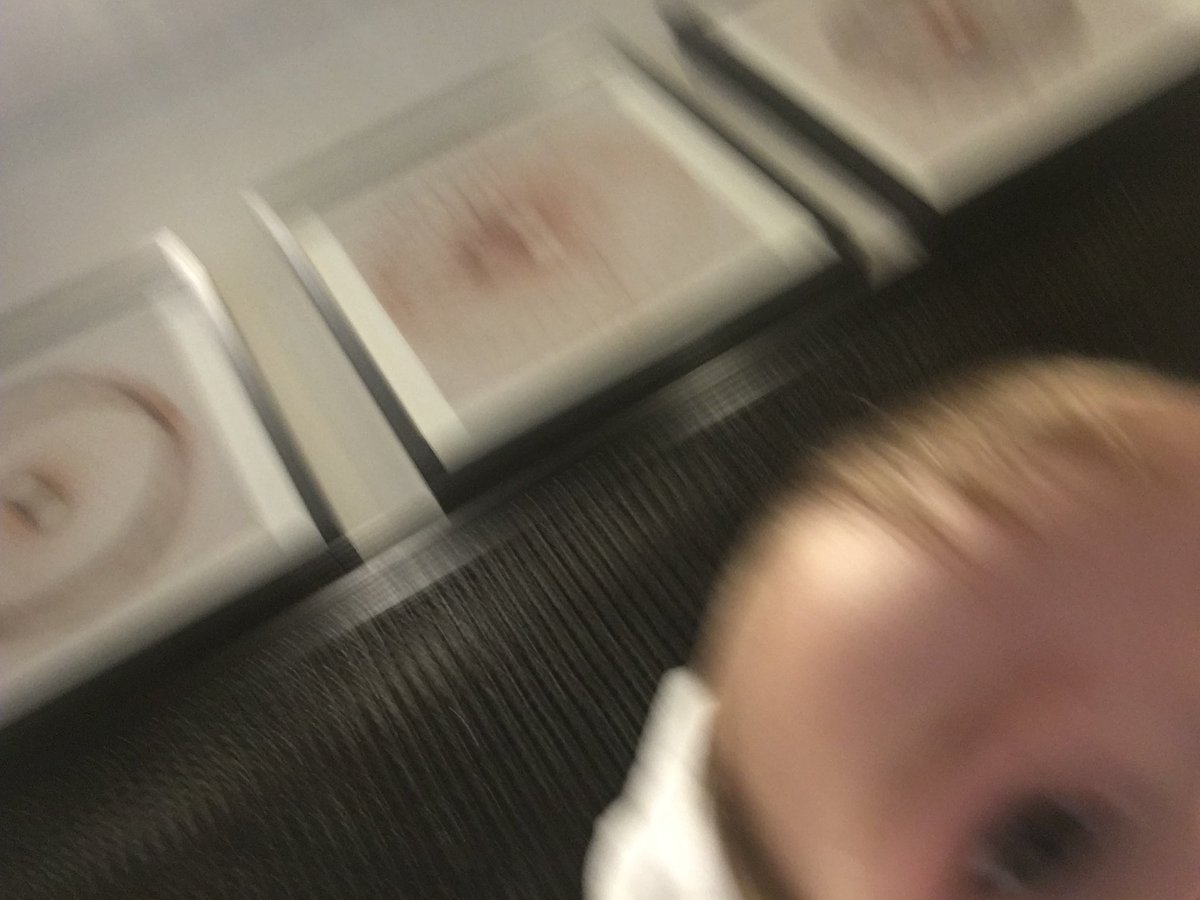 My granddaughter’s attempt at taking a #selfie! ♥️