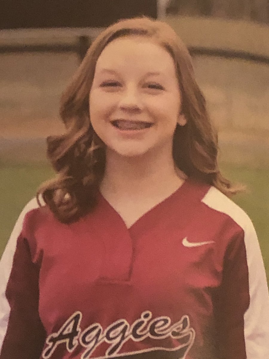 SHSAggieSoftbal's tweet photo. Happy Birthday Gracyn Brooks.   We hope you have a great day!!🎂🎂🎂 https://t.co/X3uTGKQp4j