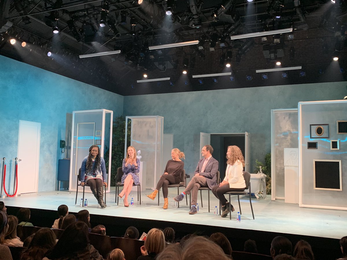 PhilomelBooks's tweet photo. The Philomel Phamily was lucky enough to get to see the wonderful theatrical production #ShePersistedtheMusical today! What an incredible performance. Thank you to @AtlanticTheater and everyone involved in bringing this book to life on the stage. #InternationalWomensDay https://t.co/sWdcOSppHI