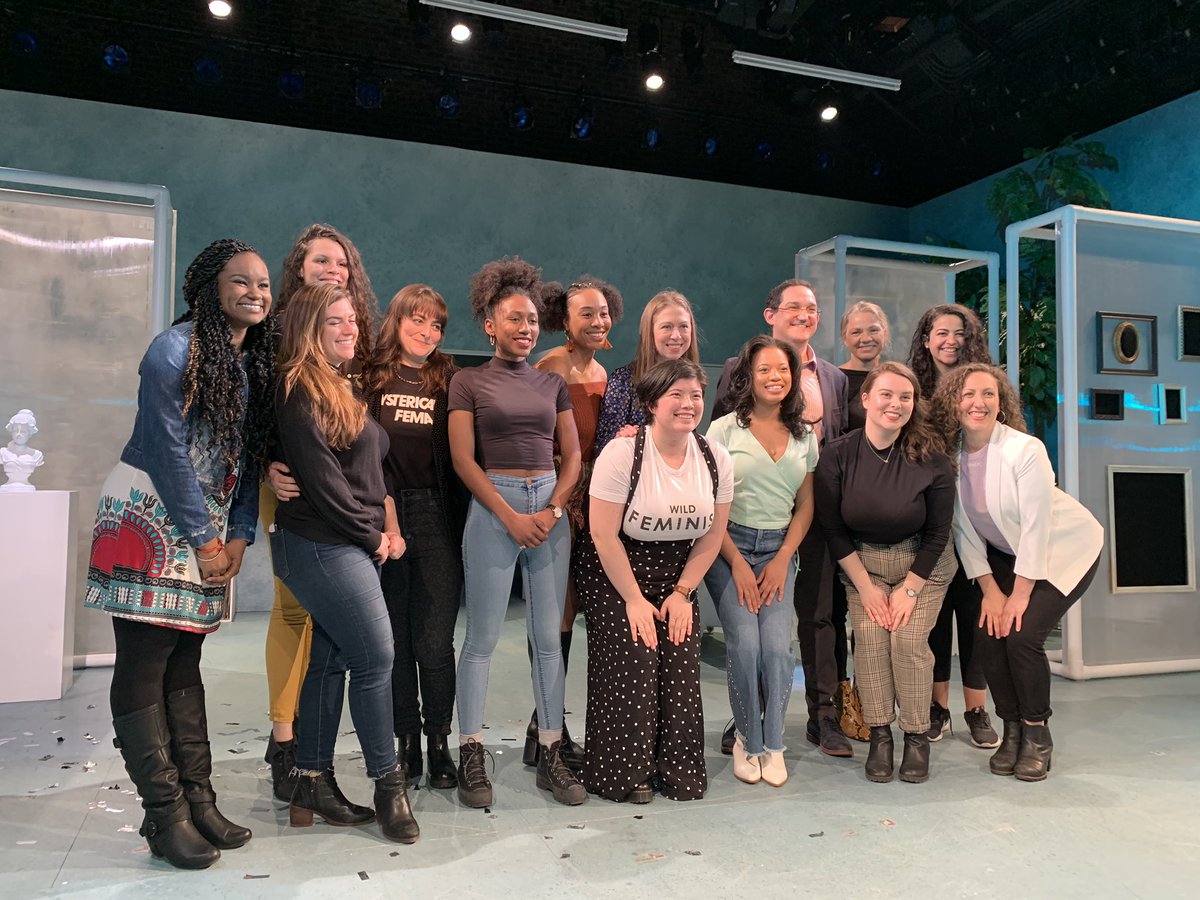 PhilomelBooks's tweet photo. The Philomel Phamily was lucky enough to get to see the wonderful theatrical production #ShePersistedtheMusical today! What an incredible performance. Thank you to @AtlanticTheater and everyone involved in bringing this book to life on the stage. #InternationalWomensDay https://t.co/sWdcOSppHI