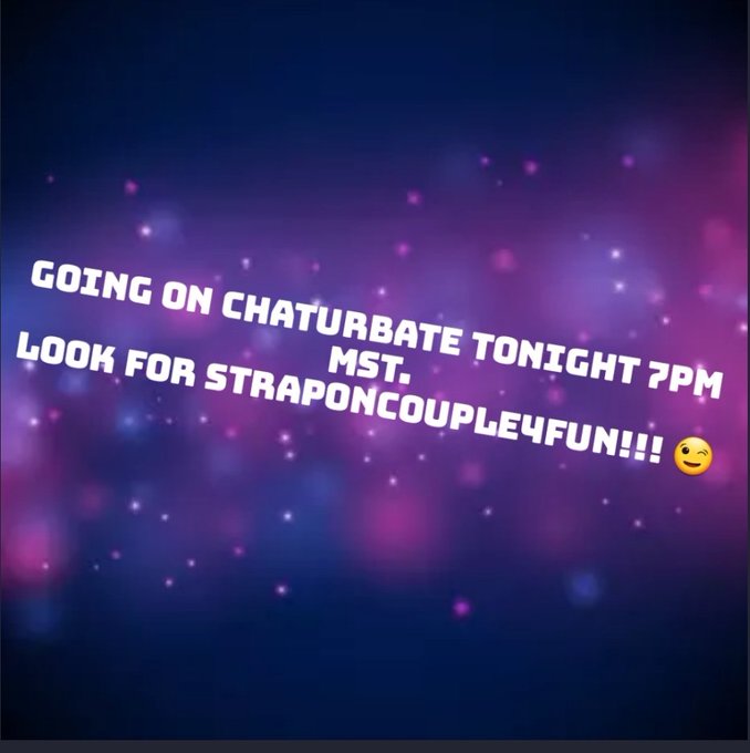 Chaturbate tonight! Look for us! Straponcouple4fun!  #chaturbate #porn #camgirl #💦 #wet #pegging #fucking<a href="/tag/porn"class="tags"><span>#porn</span></a><a href="/tag/wet"class="tags"><span>#wet</span></a><a href="/tag/joinus"class="tags"><span>#joinus</span></a><a href="/tag/watchus"class="tags"><span>#watchus</span></a><a href="/tag/camgirl"class="tags"><span>#camgirl</span></a><a href="/tag/pegging"class="tags"><span>#pegging</span></a>