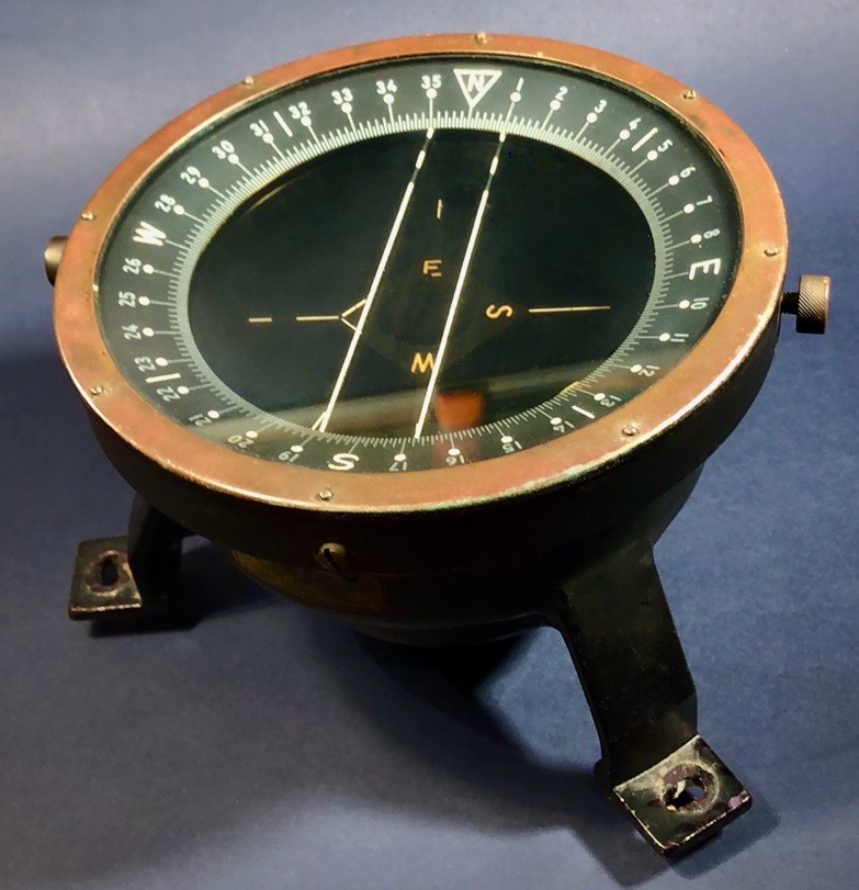 US Army B17 Flying Fortress Compass Airplane Navigators Tool 💎 in this rare collectible? Then immediately see the Story &amp; Video. Please click on the link below to drill into the fascinating details @ BusaccaGallery ⚡️Over 4000 Works Of ART busaccagallery.com/catalog.php?&i…