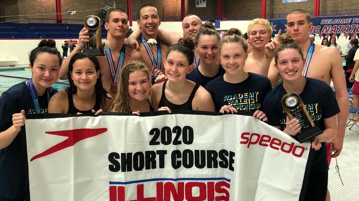 AcademyBullets's tweet photo. STATE CHAMPIONS
π Women's Team Champion
π Men's Team Champion
π Combined Team Champion
@ILSwimming
Thank you @HSCSwim for hosting a great meet!
#ThriceIsNice
#GoBullets
#BulletsWinterTour2020 https://t.co/RzGgyYet8e