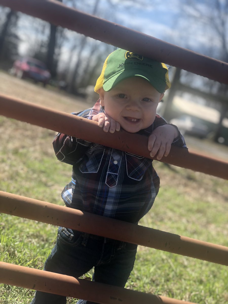HBrewski17's tweet photo. Hey @JohnDeere — are you looking for a new baby model?! We have the PERFECT one 😉💛💚 https://t.co/NJy6rL8Jfy