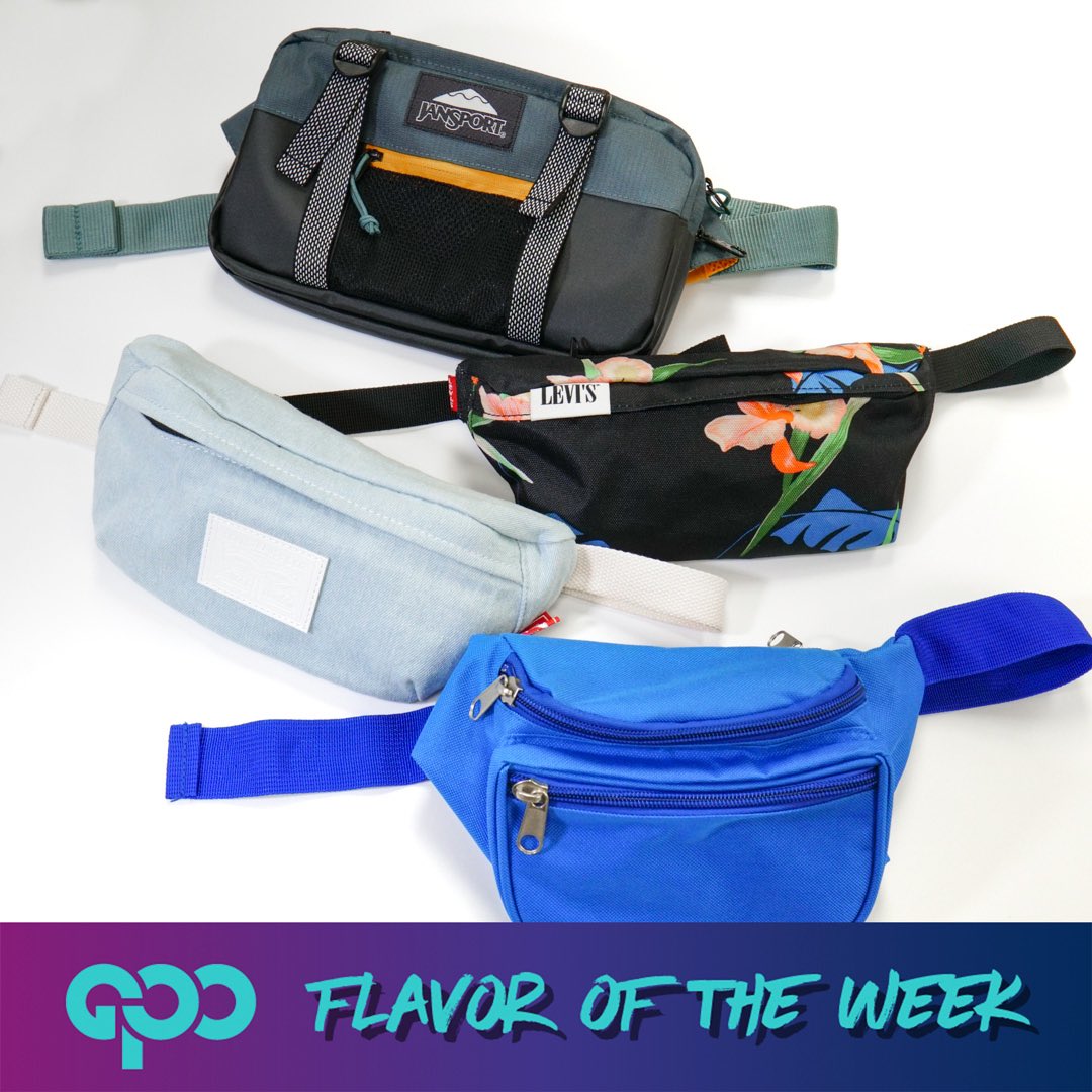 GPOguam's tweet photo. #FlavoroftheWeek: Fanny packs!
Pick the pack that best fits all your daily essentials...
Find yours at Levi's Outlet, Local Fever and Twinkles.
From now until March 31st, all bags and backpacks are 15% off at Twinkles! 😍
#ShopatGPO #guampremieroutlets #gpoguam #shopGuam https://t.co/oWCe2HPBeP