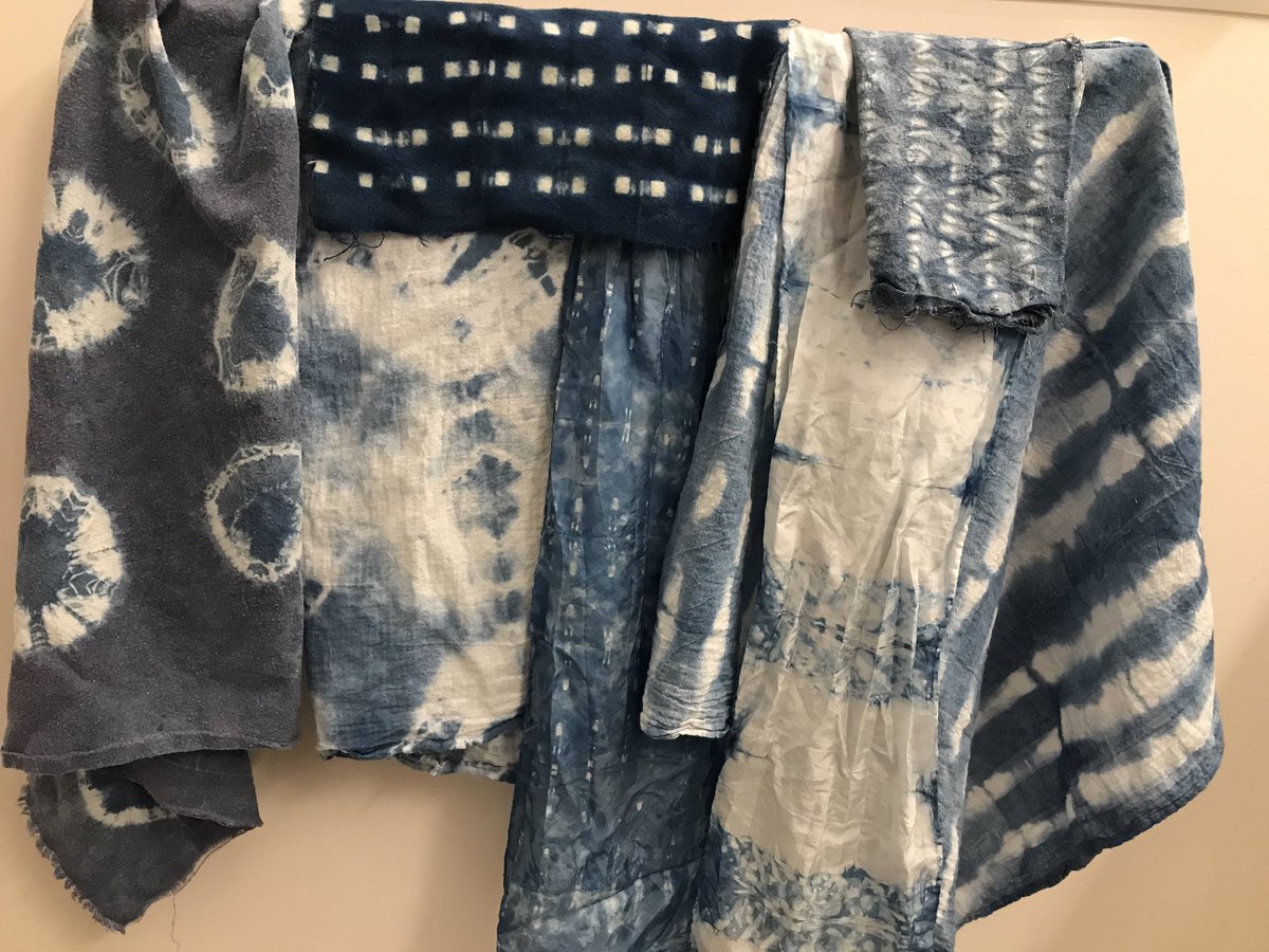 Indigo dying workshop. More fiber fun this weekend.
