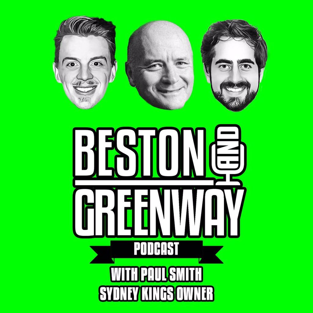 karlbeston's tweet photo. PAUL SMITH, SYDNEY KINGS OWNER ON THE BESTON & GREENWAY PODCAST
Many thanks to the @SydneyKings & @psmithtse for joining us to discuss the future of the Kings & NBL, hiring Weaver, signing Ware & Tate + more
https://t.co/hanYTzXbH8
#NBLFinals #NBLGF #NBL20 #PERatSYD #SYDatPER https://t.co/V5Ewvnv0nz