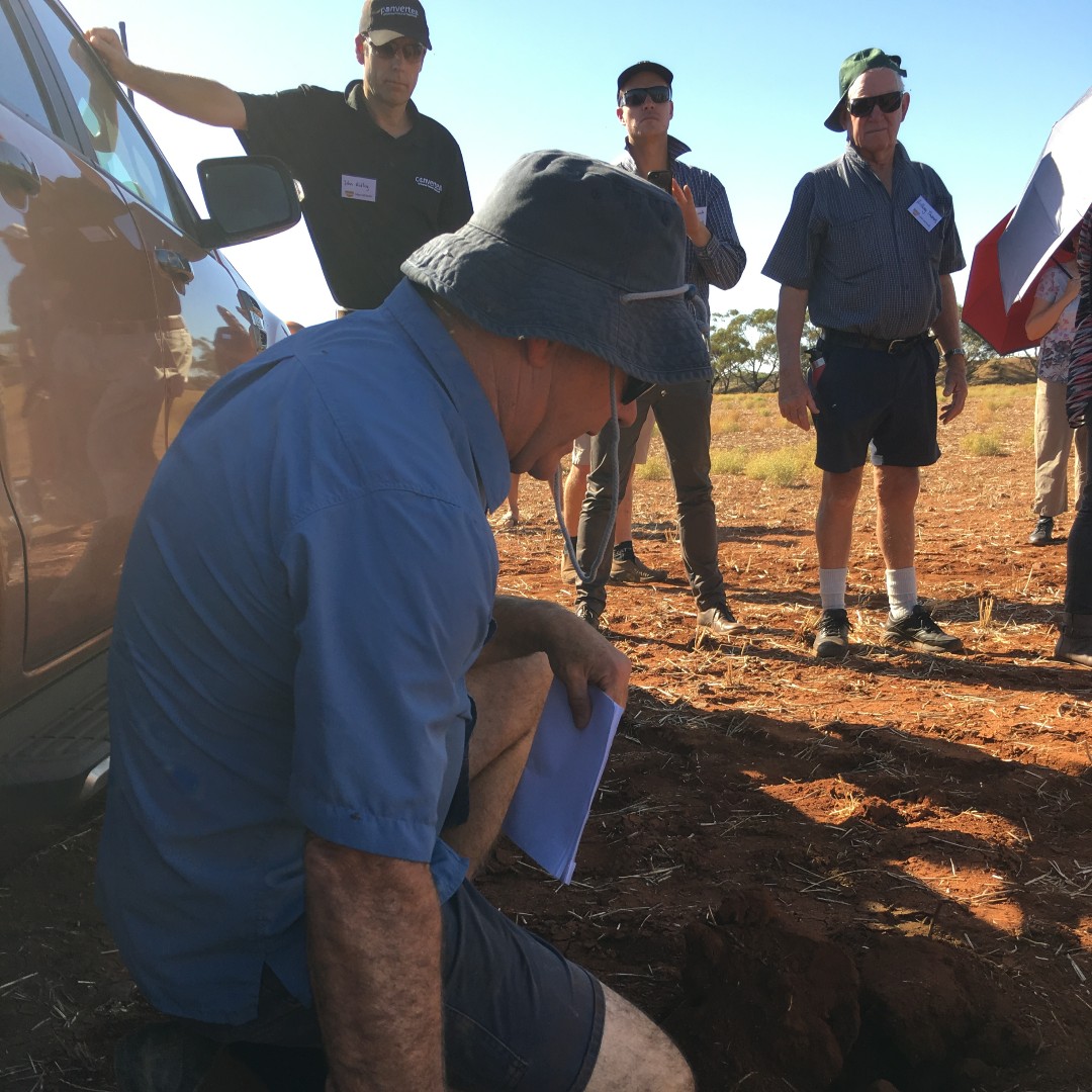 Wheatbeltnrm's tweet photo. “Improving Soil Health is about looking for the Sweet Spot - when nurturing the chemical, physical and biological to work in harmony." Stuart McAlpine - farmer, Buntine. Hear more from Stuart at Talkin' Soil Health 2020. @McalpineStuart1 @LiebeGroup #TSH2020 @RegenWa https://t.co/6Qjci21csw