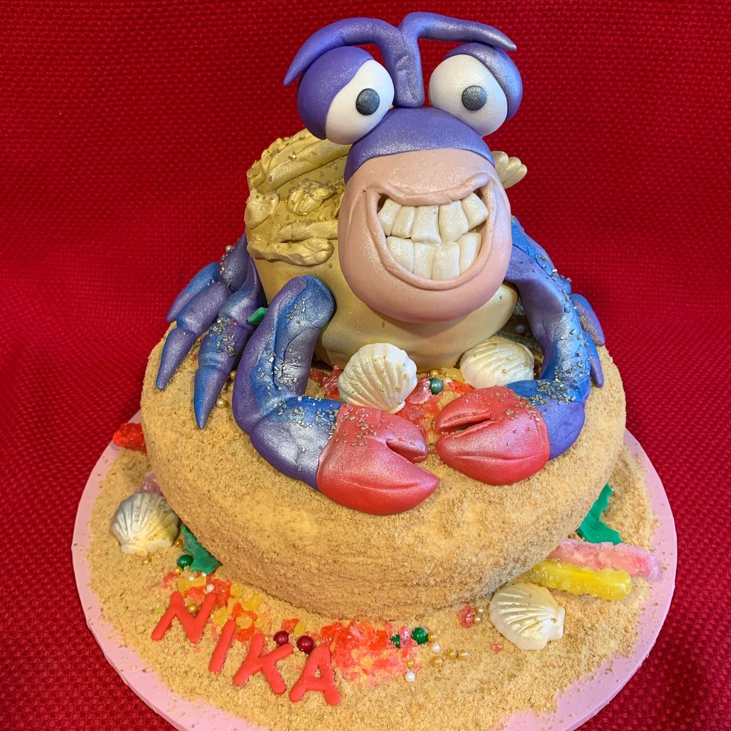 Kelly Banks Cake Crab From Moana Kellybankscakes T Co Dqjxrysgks Twitter