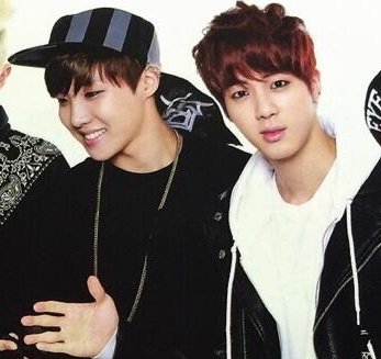 J-Hope x Jin 2Shot TalkJ-Hope chose JinReason: I chose Jin hyung because he's so handsome. Standing next to him, I also want him to make me seem more handsome (laughs).(Haru Hana Magazine Vol. 24) #JIN  #JHOPE  #2SEOK  #진  #제이홉