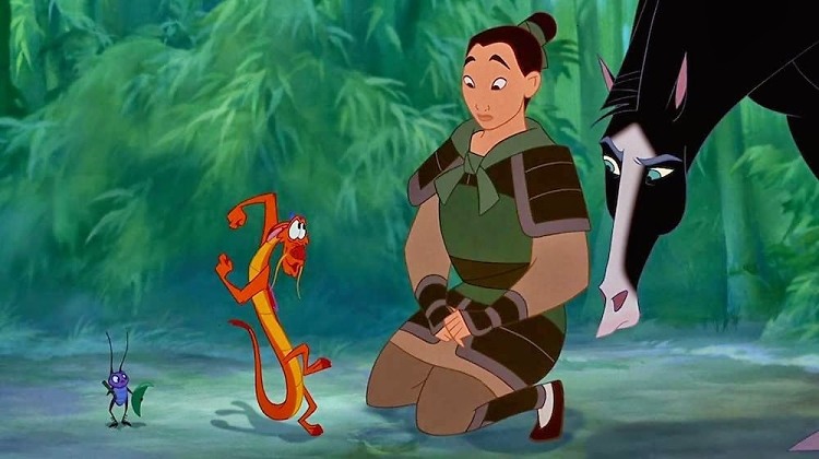  #Mulan   (1998) This is one of my all time favorite Disney animated movie, it's funny and really emotional, the songs are amazing and really catchy. The visuals are STUNNING and the fight scene are powerful and honestly it's very underrated and it HOLDS up so much.