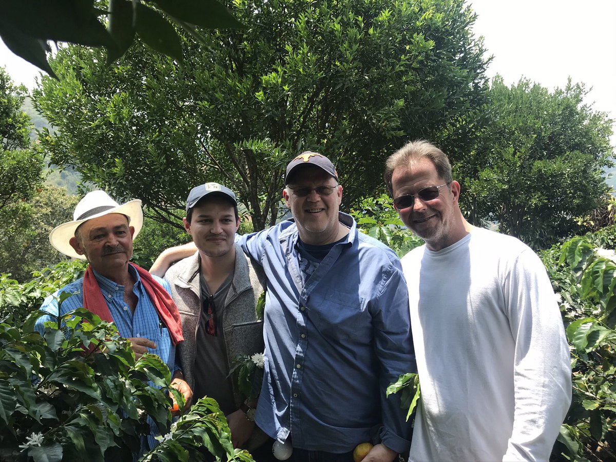 MarkOrmsbee's tweet image. Recent trip to beautiful Medellin. Had the opportunity to see two small coffee farms with Paul &amp;amp; Austin.