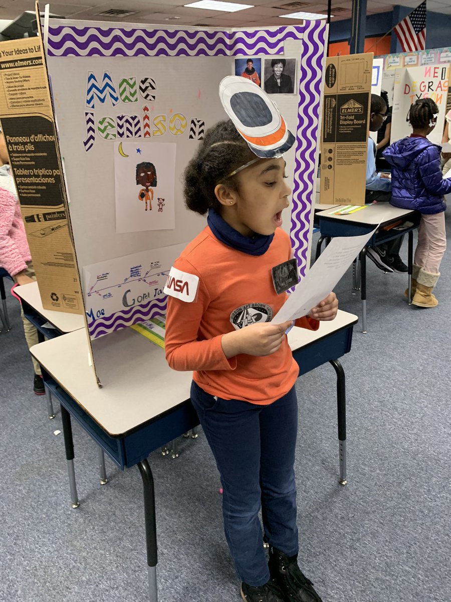 Rockefeller_And's tweet photo. Part 2, 3/5 graders show off their history facts with our @Rockefeller_And Annual Living Black History Museum. @dlsmith1221 @sdrich_lr @MichaelPoore1 https://t.co/13pFRhcoPc