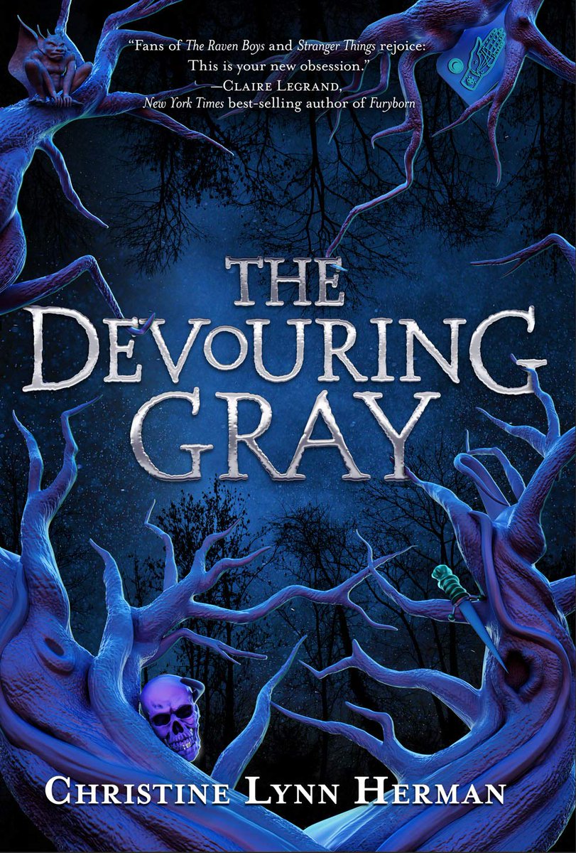 the devouring gray by christine lynn herman3/5. i Really wanted to like this one bc cool ideas and great bi rep, but the author never delivered on the moody promise of the concept and it just left me so meh yet again