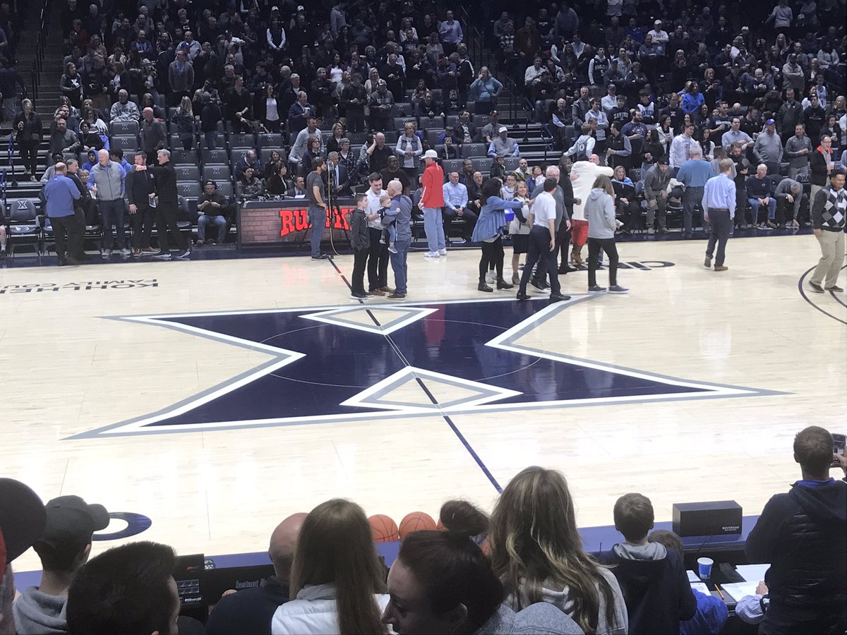 ngd1201's tweet photo. Let’s Go X! 
@XavierU for @XavierMBB ready for a big win over @ButlerMBB https://t.co/cRKOF2ewDT