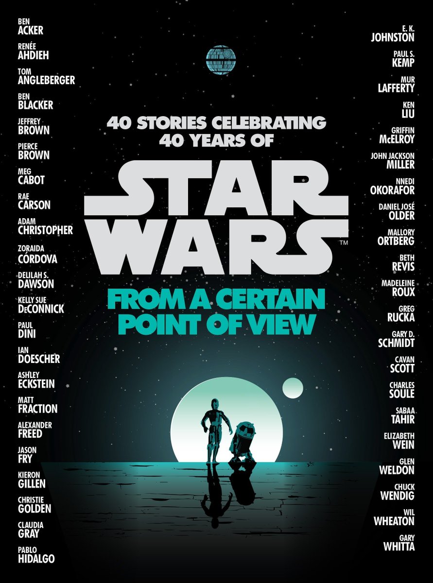 from a certain point of view, edited by elizabeth schaefer4/5. as with all short story collections (especially ones this large), it was of varying quality, but also was quite enjoyable, filled with hope, and had some truly standout moments that i'm really happy are canon now.