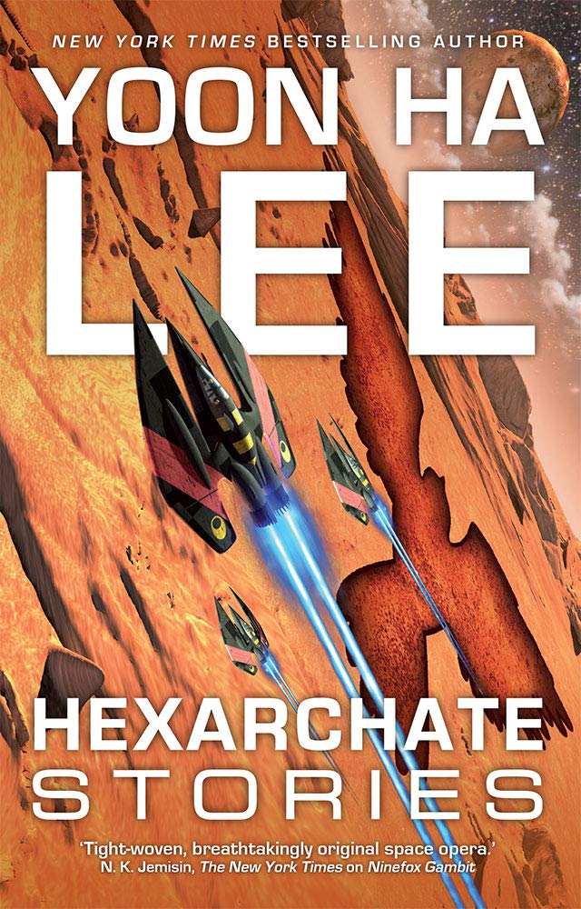 hexarchate stories by yoon ha lee3/5. now this was a very disappointing read honestly. all the stories were good enough and well-written, but none felt like a necessary addition to canon and i felt nothing after finishing it idk. i expected better.