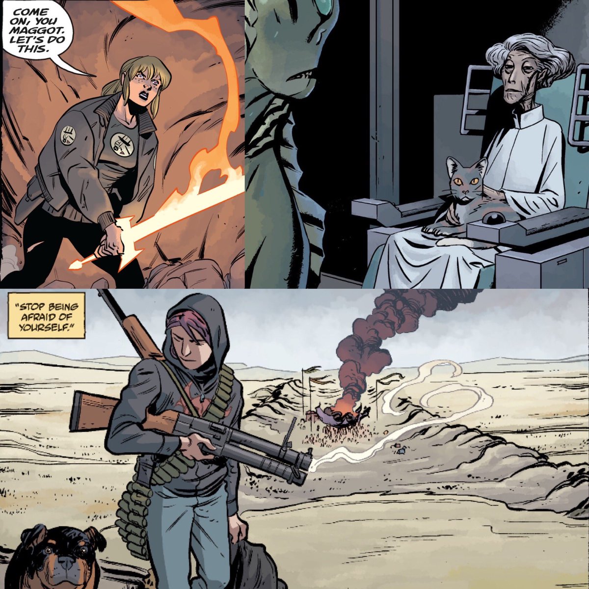 hellboybookclub's tweet photo. #internationalwomensday #bprd #lizsherman #katecorrigan #carlagiarocco #ashleystrode #panya #fenix #petersnejbjerg #guydavis #tylercrook #cameronstewart #clemrobins #davestewart #scottallie #mikemignola #hellboybookclub #podcast https://t.co/rvKz4P4Iq7