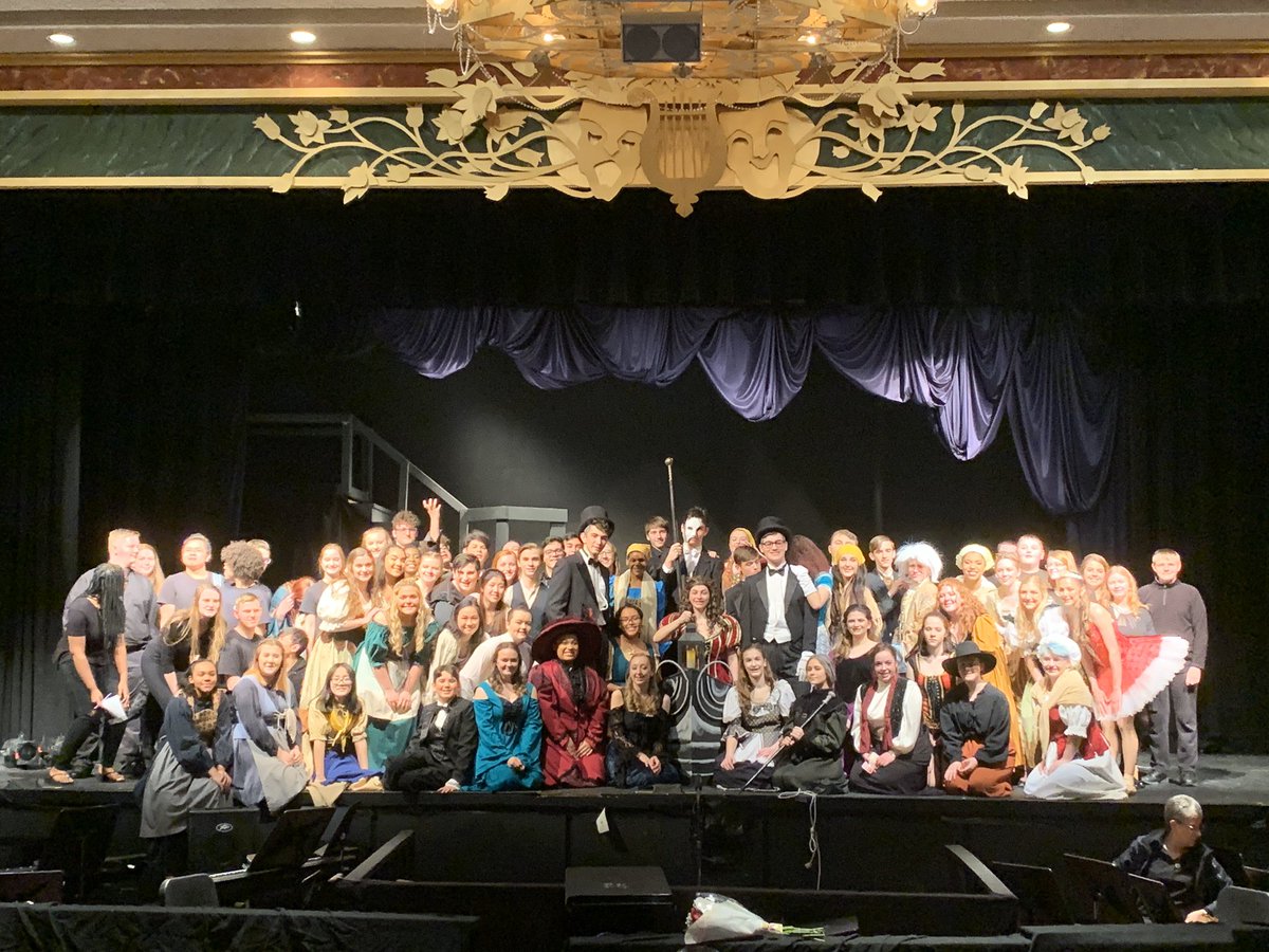 JCWildcatsMusic's tweet photo. What an amazing weekend for the JCHS music department! “The Phantom of the Opera” was spectacular. https://t.co/Z6Qsr3DKod