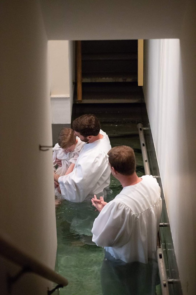mattpeek's tweet photo. Great day at FBC Moultrie today! Not only did we study baptism, but we celebrated it together as a dad baptized his son after leading him to the Lord.

So thankful for what God is doing in our midst! To him be the glory! https://t.co/nL7oz0U2TP