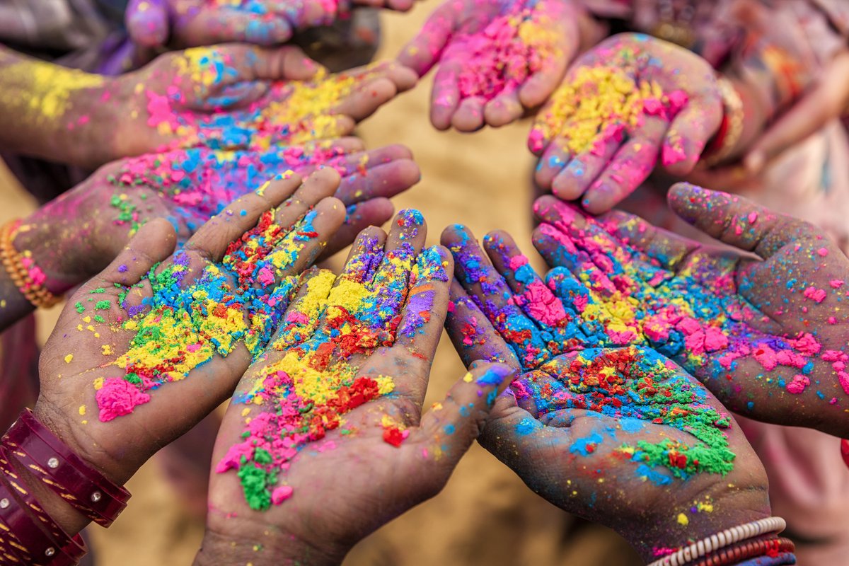 Greavestours's tweet photo. Happy Holi! The Festival of Colours marks the start of spring with one of the most spectacular celebrations in India. Missed it this time around? Allow us to arrange your trip next year, where you'll experience the party with a local family: https://t.co/8M2kzOHW7u https://t.co/6qD5KDzz4F