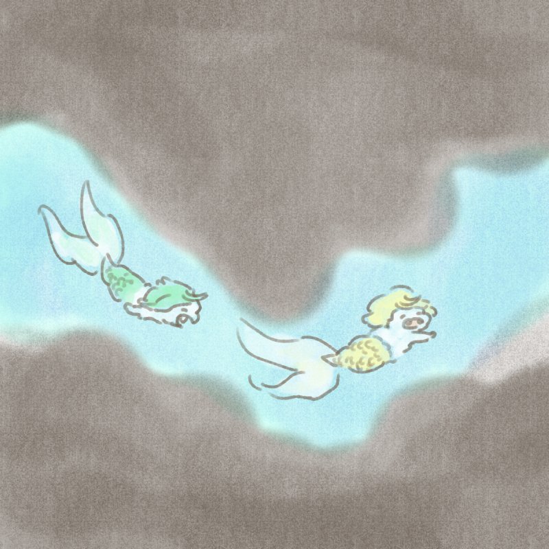 #おさかな流し 