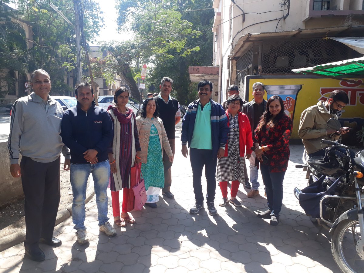 mssocietyindia's tweet photo. For #IndiaMSDay 2020, our #Indore chapter held a symbolic MS walk with 25 people in the premises of district court of Indore. They discussed on MP Advocacy project and fund raising events.
@WorldMSDay @MSIntFederation @MoHFW_INDIA @moayush #PMJAY #KnowMultipleSclerosis https://t.co/HHq1cyqQ2z