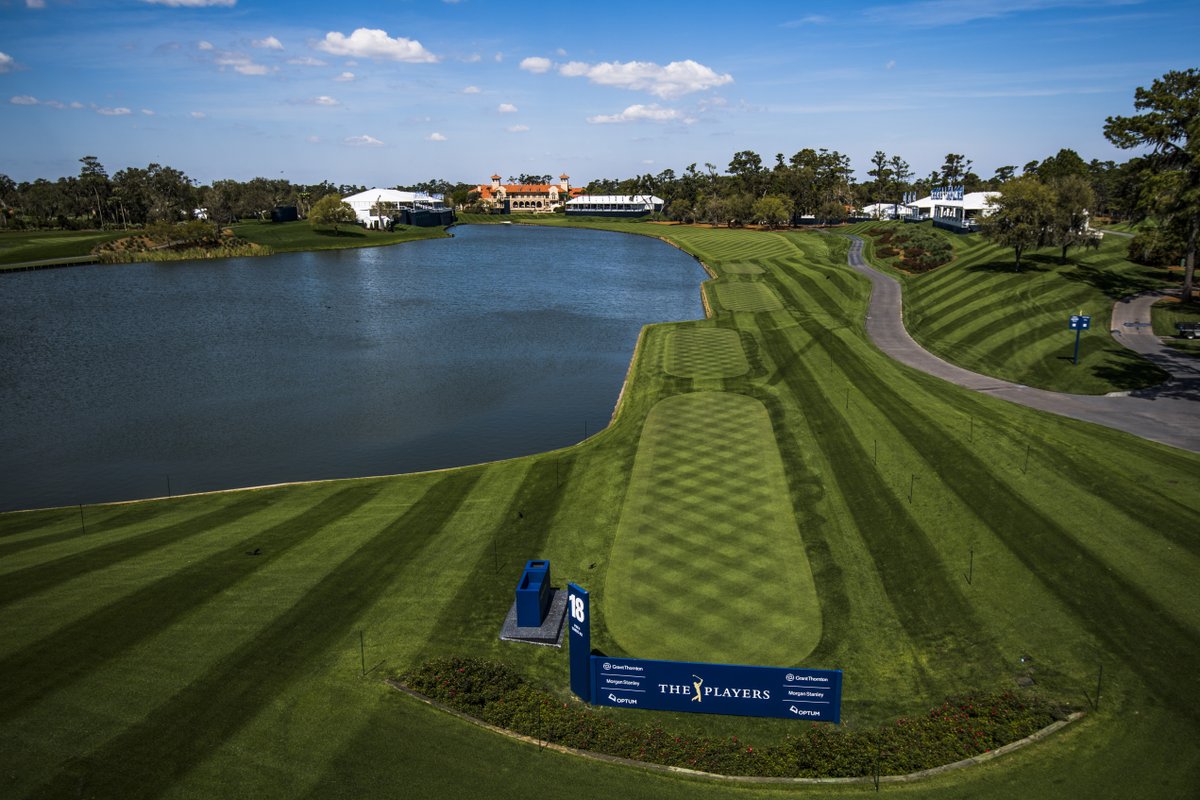 Welcome to <a href="/TPCSawgrass/">TPC Sawgrass</a>.

It's @THEPLAYERSChamp week!

            🏠
            ⛳
💦💦💦          🌲🌲
💦💦💦             🌳🌳
💦💦💦💦         🌲🌲
💦💦💦💦           🌳🌳
💦💦💦💦           🌲🌲
💦💦💦💦           🌳🌳
💦💦💦💦            
💦💦💦💦
💦💦💦
               🏌️