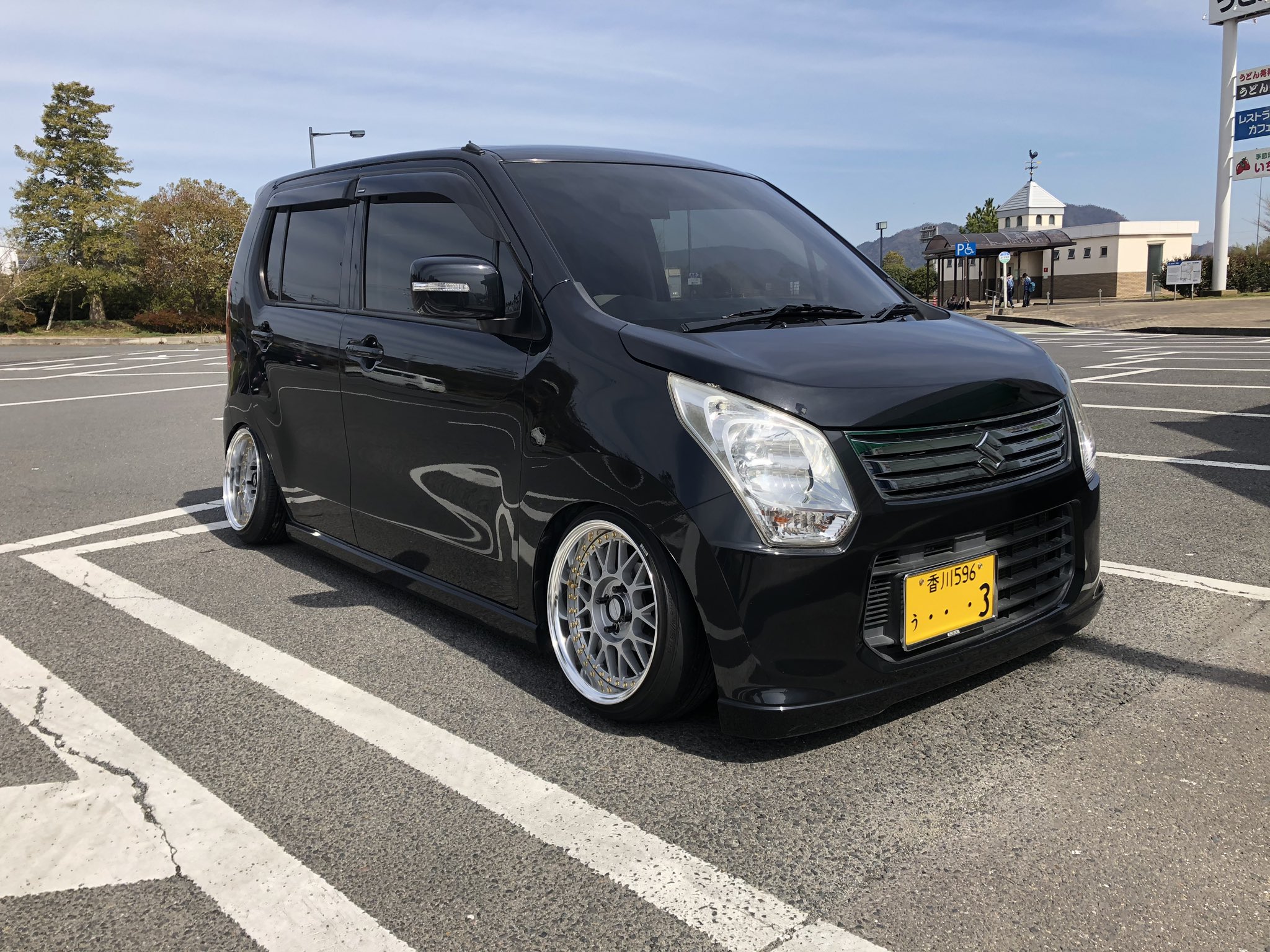 ワゴンR、ラパン　キャンバーアクスル アルト HA36S ラパン HE33S ワゴンR MH55S リアキャンバー6度