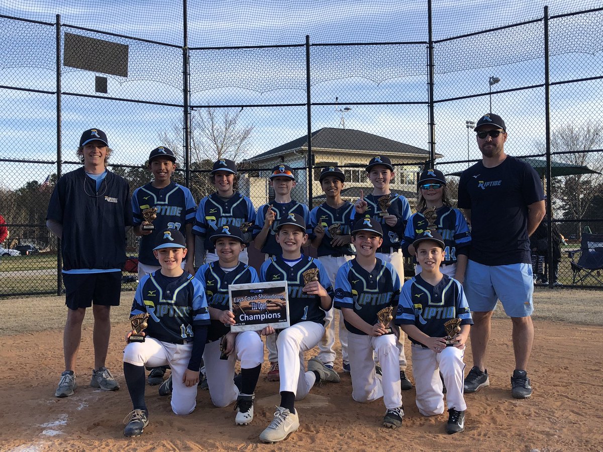nsimpson518's tweet photo. Starting the Spring season as tourney champs! Way to go @RiptideBSBL!💙⚾️💛 #riptidepride https://t.co/L4DilQAqI7