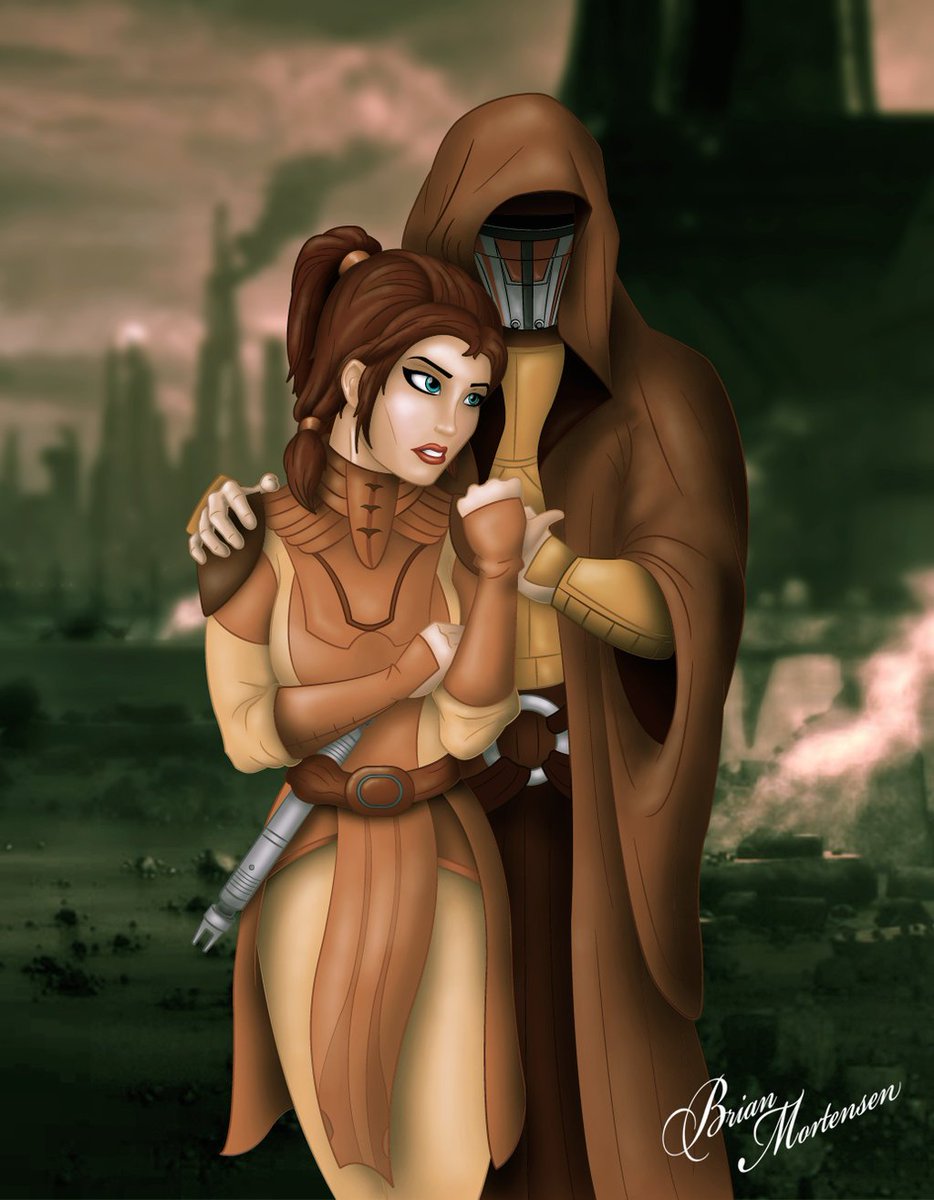 And finally some honorable mentions: Bastila x Revan, Knights of the Old Re...