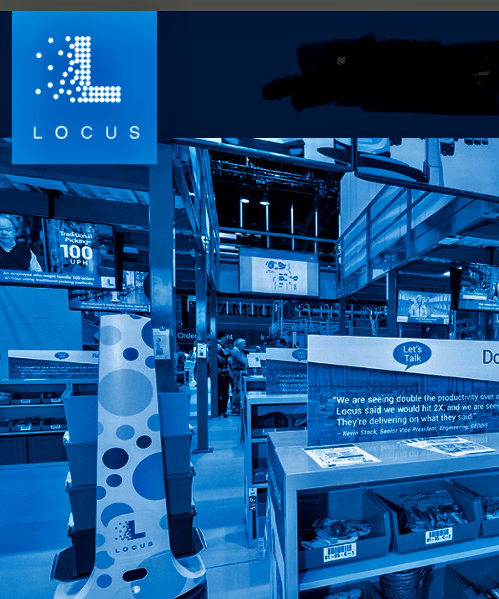 LocusRobotics's tweet photo. Are you coming to #modex2020 in #Atlanta ? Stop by Booth B9413 to hear @VJABrown, Alexander J. Price, @dwightklappich, @MikeLeva, and @_that_robot_guy #ThinkOutsideTheCart https://t.co/EA5yuAi4V3