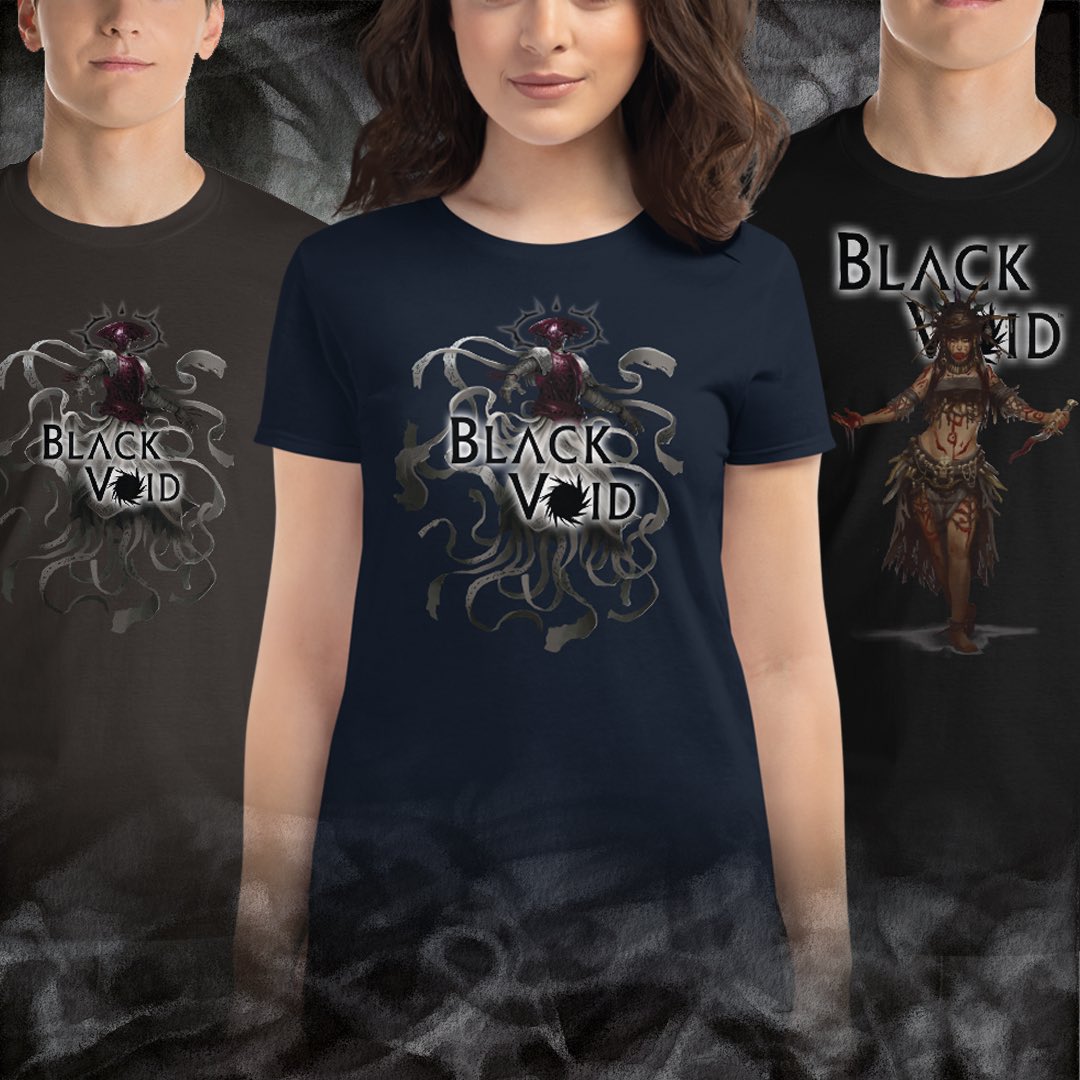 blackvoidgames's tweet photo. Your favourite #ttrpg apparel is now available! Dress like a Voidfarer and spread the word! https://t.co/fiDhoCBmr8
We’ll see you in the Void 🖤
#merch #rpg #rpgmerch https://t.co/VJKmu3vGDl