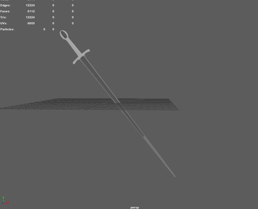 RReckowsky's tweet image. Here is an old school Flintlock Pistol and sword #PurdueGameDev