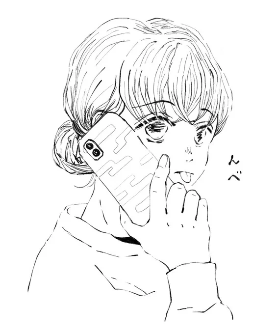 おだんごスマホむいむい あとで色塗る 