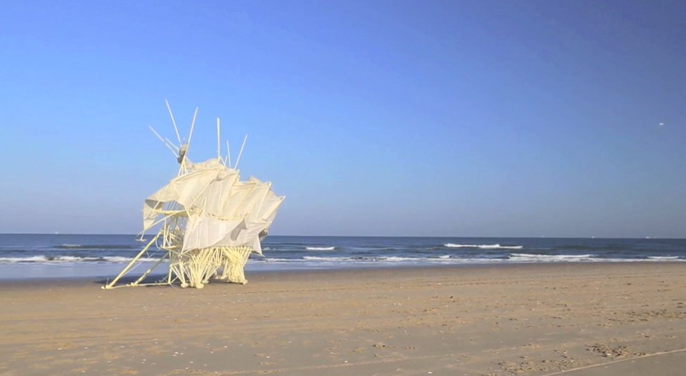 ZeroWasteMac's tweet photo. How's that for a recycled art project? 🐛 Strandbeest by Theo Jansen

#ZeroWaste #RecycledArt #Strandbeest #TheoJansen
https://t.co/LhVPnneFqa https://t.co/JgwlEhX1Hf