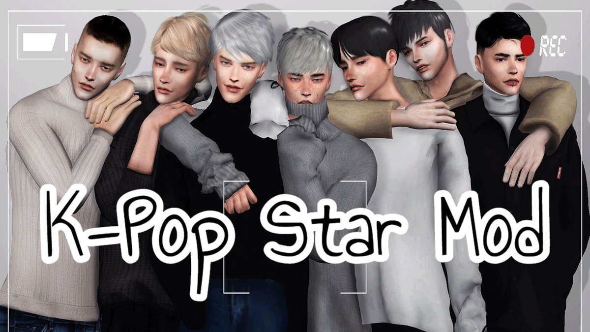 Kpop idol hair sims 4 cc