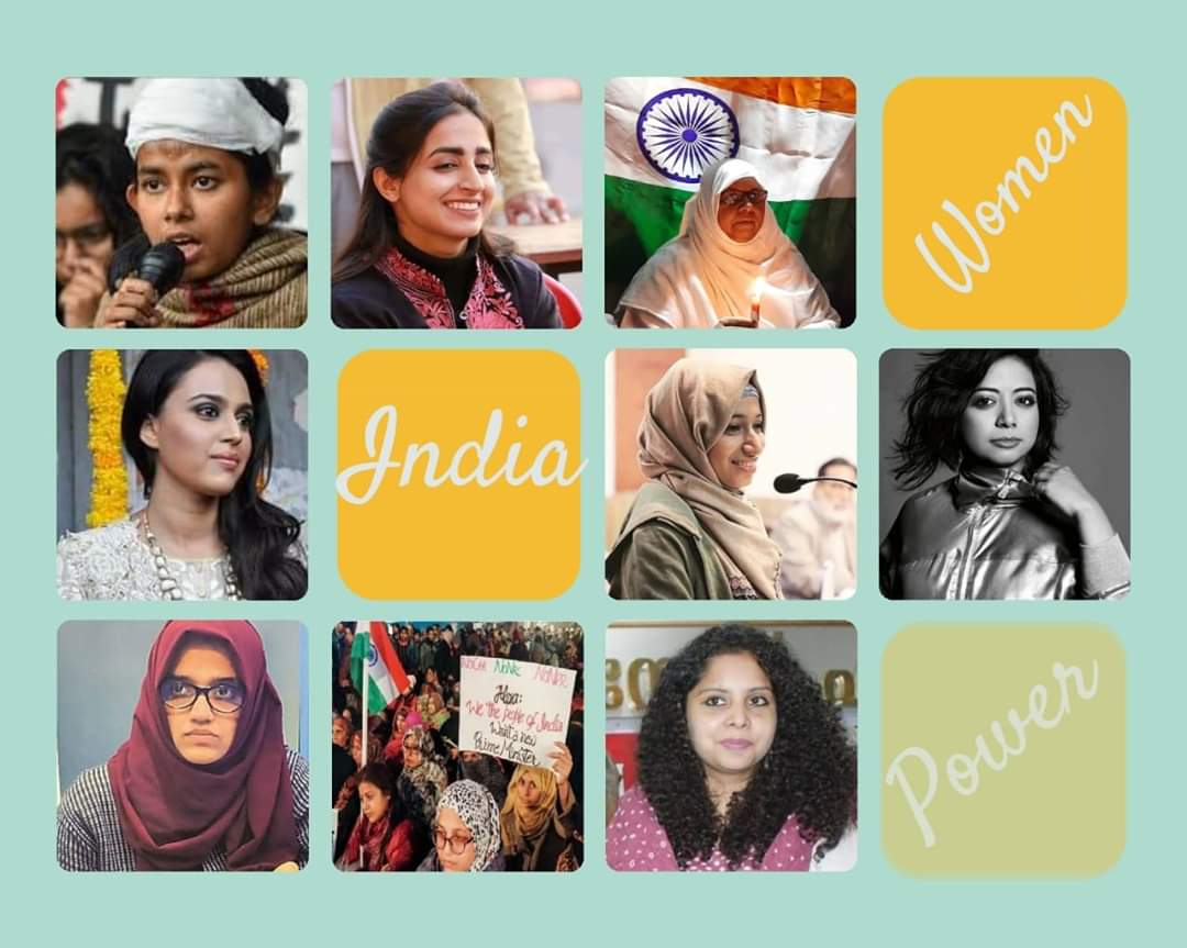 kparveen2005's tweet photo. Indian Women leads the Incredible India towards Peace.
More power &amp; Strength to them.

#Happywomensday.
#India_against_CAA_NRC_NPR https://t.co/9CSDuSQ8qK