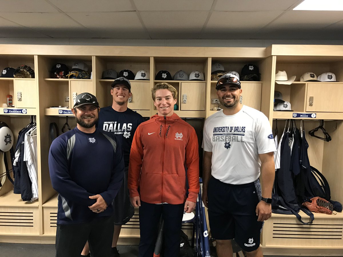gradyb59's tweet photo. Proud to announce that I have chosen to further my academic and baseball career at the University of Dallas. A huge thank you to my family and everybody who has helped me get to this point @MDHS_Baseball @UDallasBaseball @MGarciaparra @SteveFryer @latsondheimer @LesLukach https://t.co/M5fLFnCKrs