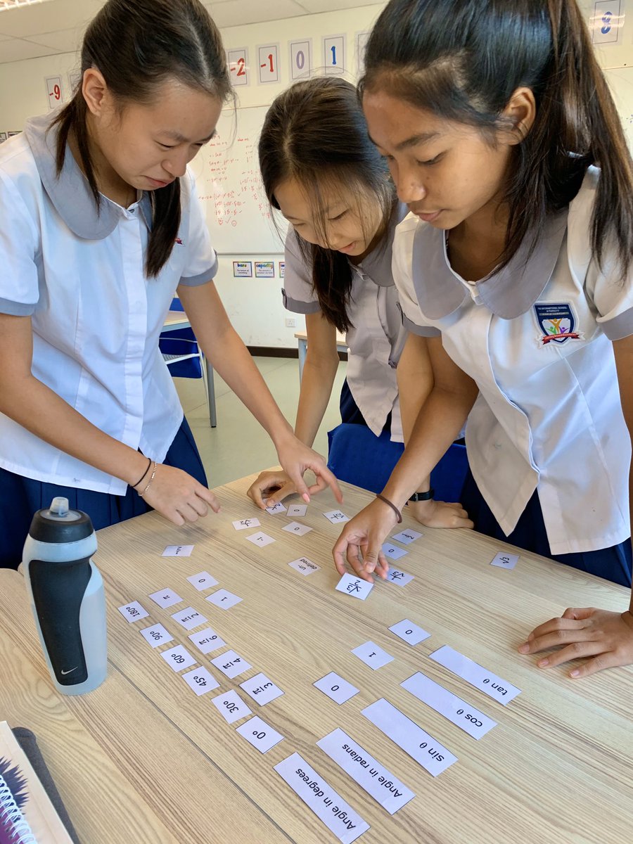 ISPMaths's tweet image. Year 10 @ispKL Add Maths students racing to find the special trigonometric angles. Exceptional #collaboration and depth of understanding. A great resource from @MyMathsUK. #mathschat #edutwitter #educhat #ukmt #retrievalpractice