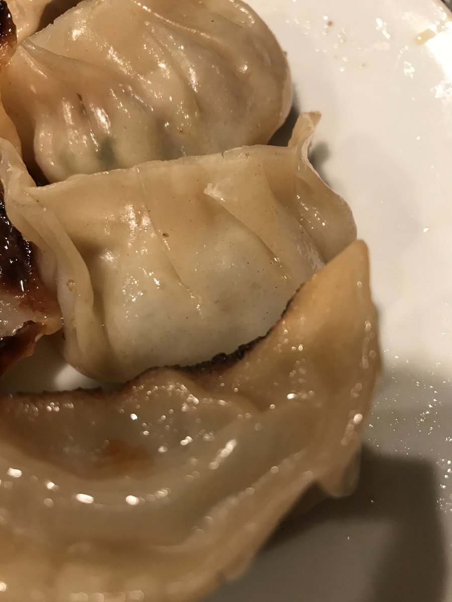 StacitaC's tweet photo. First attempt at homemade dumplings 🥟 and they were delicious!! https://t.co/qF8FqbH0gi