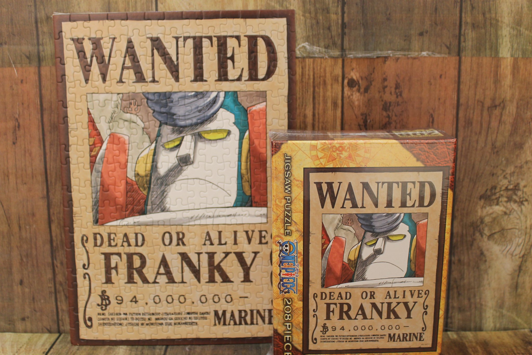 ট ইট র One Piece麦わらストア渋谷本店 おすすめ 8ピース 手配書パズル 1 300 税 好評発売中 麦わらストア Onepiece フランキー フランキー誕生日おめでとう