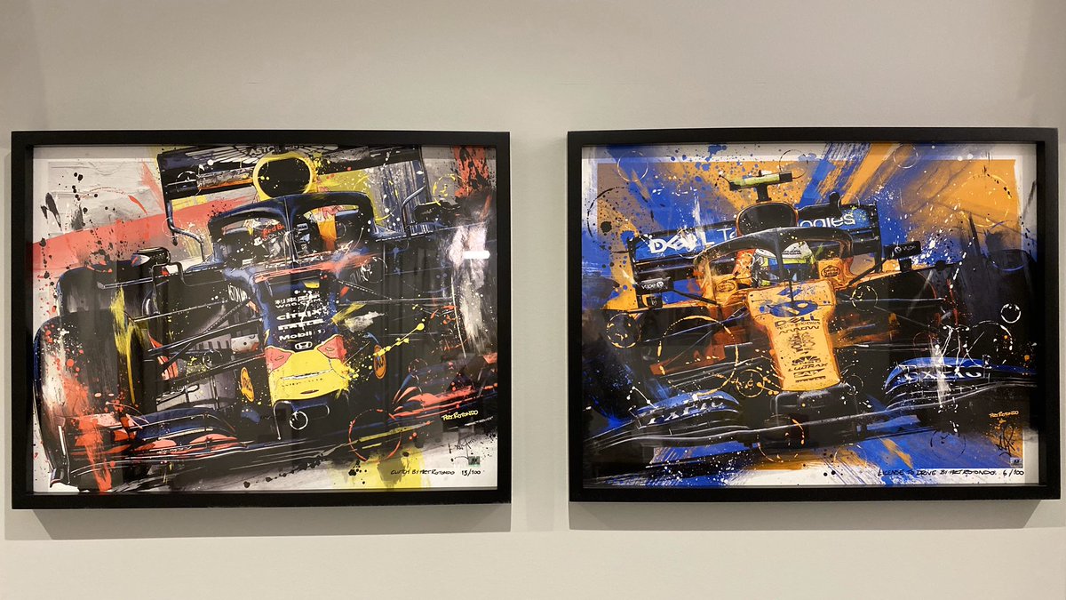 Me: “We’re hanging these up in our bedroom.”  

Wife: “Like...forever-ever???” 

(Art by <a href="/ArtRotondo/">ArtRotondo</a>)

<a href="/LandoNorris/">Lando Norris</a> <a href="/Max33Verstappen/">Max Verstappen</a> <a href="/McLarenF1/">McLaren Mastercard Formula 1 Team</a> <a href="/redbullracing/">Oracle Red Bull Racing</a> <a href="/F1/">Formula 1</a> <a href="/iRacing/">iRacing</a> <a href="/ZBrownCEO/">Zak Brown</a> @TeamRedlineSim <a href="/McLarenShadow/">shadow</a> 

#melbournegp #redbullracing #DriveToSurvive2 #mclarenF1