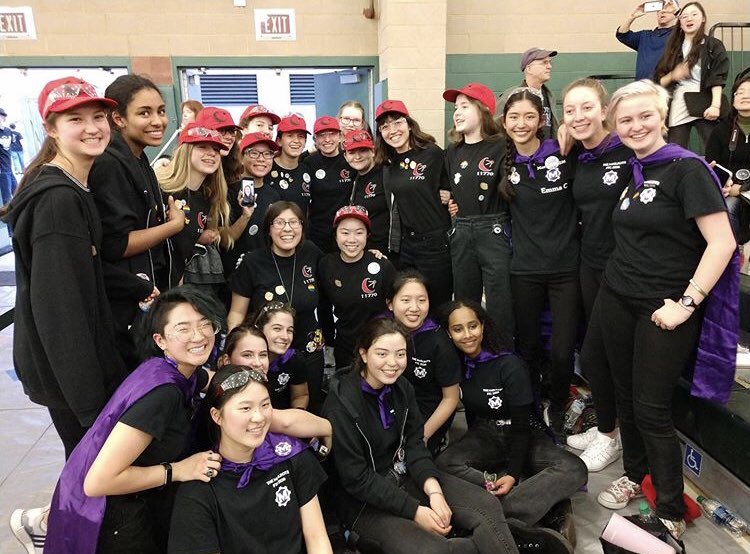 curiosity11770's tweet photo. Happy #InternationalWomensDay! We‘re grateful for all the other women and girls in STEM + FIRST who helped make our dreams a reality. Special shoutout to our sister teams @marlbotsftc, @ftccosmos12997, and Asteria and our amazing mentor Dr. Hamill!#morethanrobots #firstlikeagirl https://t.co/KZ1FCS3icg