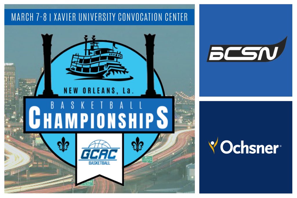 KikiBakerBarnes's tweet photo. Another successful @GCACInfo BB Championship in the books. Congrats to our women and men’s champions @PhilanderSmith @PSCAthletics1 & @xulagold. @NAIA here we come 💪🏾
Special thanks to our partners @OchsnerHealth Sports Medicine & @MyJBN @MyBCSN1
#gcacinfo #madamecommissioner https://t.co/52eWe6MS1G